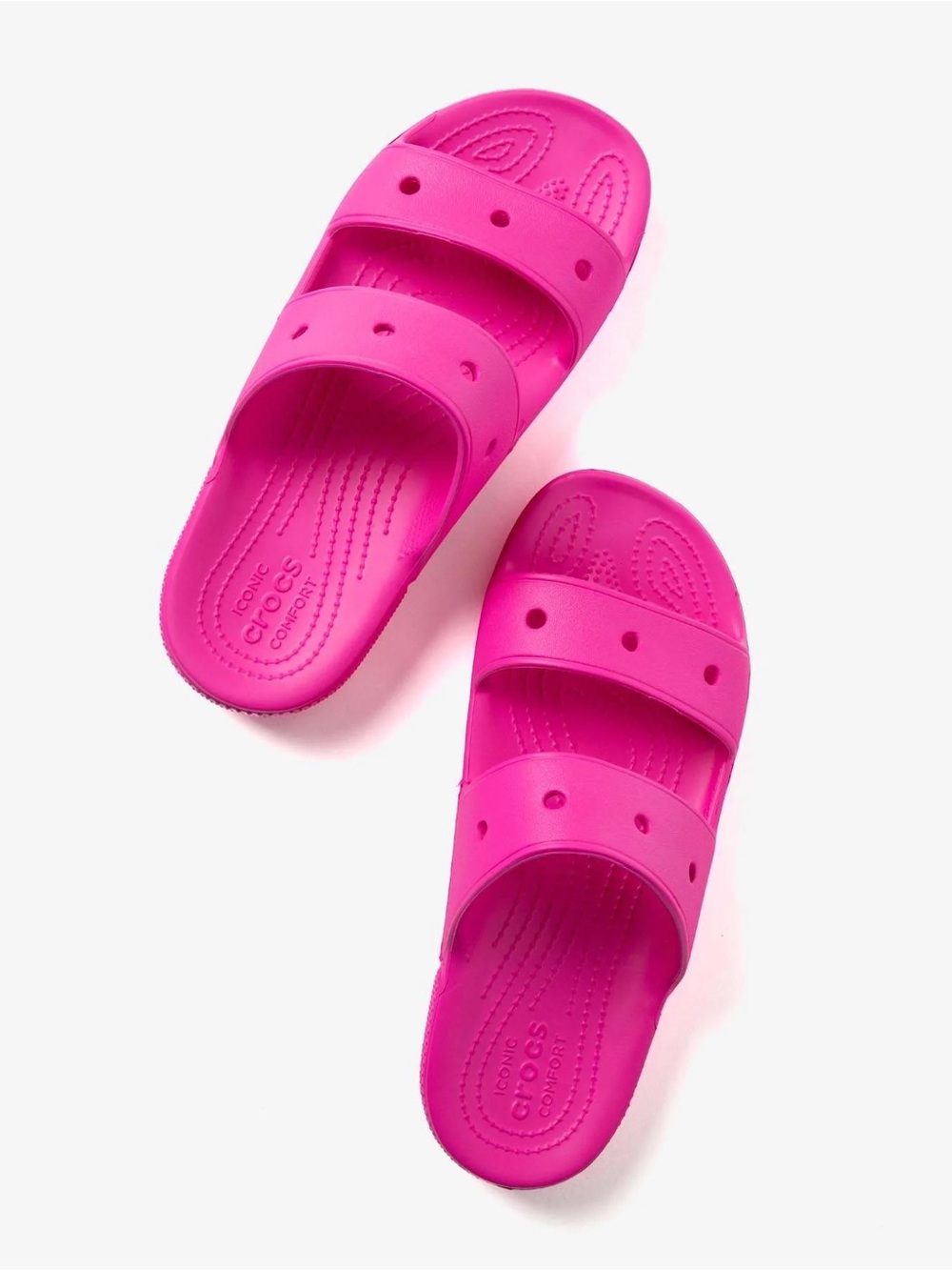 Croc Classic Sandals in Pink